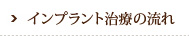 インプラント治療の流れ